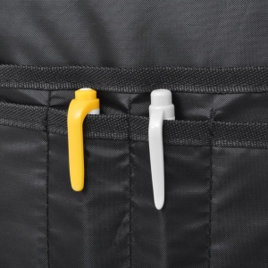 Rucsac pentru școală, 40 L, negru și gri - Img 3