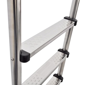 Scară pentru piscină cu 3 trepte, oțel inoxidabil, 120 cm - Img 3