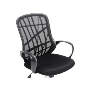 Scaun directorial mesh SL Dexter negru - Img 3