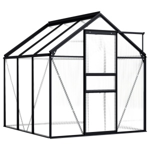 Seră, antracit, 3,61 m², aluminiu - Img 2