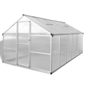 Seră din aluminiu ranforsat cu cadru de bază, 9,025 m² - Img 2