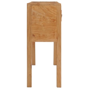 Servantă, 125 x 30 x 75 cm, lemn masiv de tec - Img 4