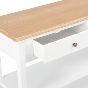 Servantă, alb, 110x35x80 cm, MDF - Img 7