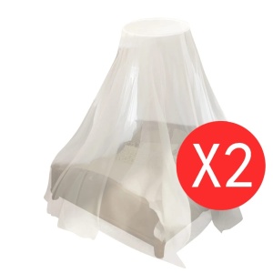 Set 2 plase țânțari rotunde 56x325x230 cm - Img 2