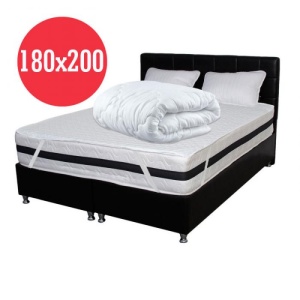 Set Avantaj saltea superortopedica Tulip 180x200x30 plus 2 p