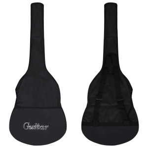 Set chitară acustică occidentală 12 piese 6 corzi negru 38" - Img 8