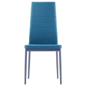 Set mobilier de bucătărie, 5 piese, albastru - Img 7