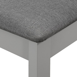 Set mobilier de bucătărie, 5 piese, gri, MDF - Img 11