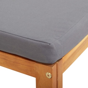 Set mobilier grădină cu perne, 6 piese, lemn masiv acacia - Img 10