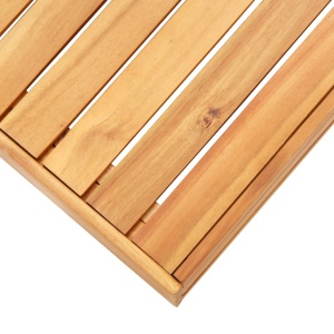 Set mobilier grădină cu perne, 8 piese, gri inchis, lemn acacia - Img 11