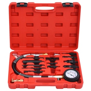 Set tester compresie motor Diesel cu manometru,14 piese - Img 3