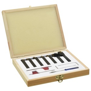 Set unelte de strunjire indexabile, 12 piese, 8 x 8 mm, 60 mm - Img 3