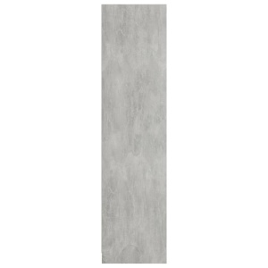 Șifonier, gri beton, 100 x 50 x 200 cm, PAL - Img 5