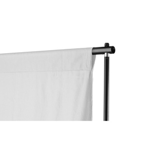 Sistem de suport fundal telescopic + fundal alb, 3 x 5 m - Img 2