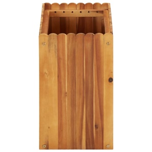 Strat inălțat de grădină, 50 x 30 x 50 cm, lemn masiv de acacia - Img 3