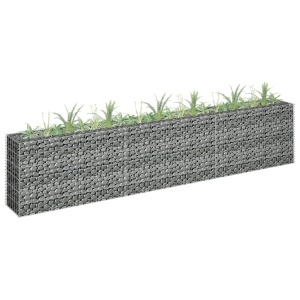 Strat inălțat gabion, 270 x 30 x 60 cm, oțel galvanizat