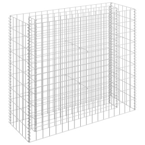 Strat inălțat gabion, 90 x 30 x 90 cm, oțel galvanizat - Img 2