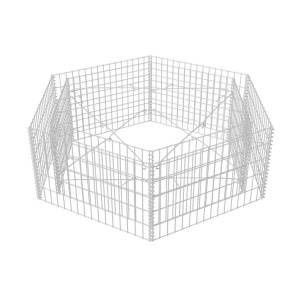Strat inălțat gabion hexagonal, 160 x 140 x 50 cm - Img 3