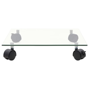 Suport cu role de plante, 2 buc, 35x35 cm, sticlă securizată - Img 3