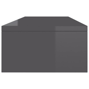 Suport monitor, gri foarte lucios, 100 x 24 x 13 cm, PAL - Img 6