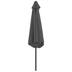Umbrelă de soare de exterior, stâlp din metal, 300 cm, antracit - Img 5