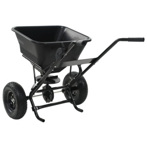 Utilaj de imprăștiat sare, 106x73x76 cm, PVC și oțel, 45 L - Img 12
