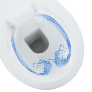 Vas WC fără ramă, inchidere silențioasă, + 7 cm, alb, ceramică - Img 6