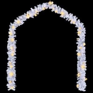 242424 Ghirlandă de Crăciun cu becuri LED, alb, 10 m - Img 2
