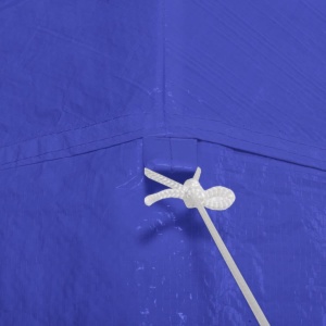 42347 Marquee with 6 Side Walls Blue 2x2 m - Img 2