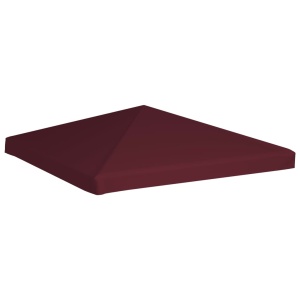 Acoperiș pentru pavilion, 310 g/m², roșu bordo, 3 x 3 m - Img 4