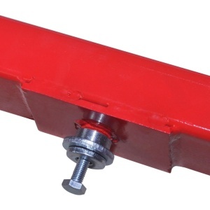 Adaptor pentru cric tip crocodil 2 tone, roșu - Img 2
