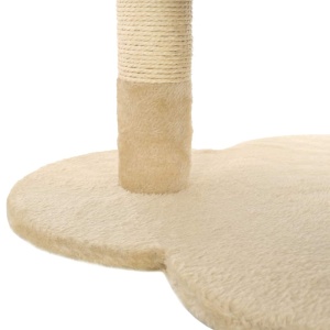 Ansamblu pisici cu stâlpi funie sisal, 50 cm, bej și maro - Img 6
