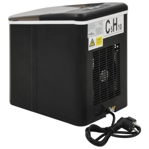 Aparat de făcut cuburi de gheață, negru 1,4 L, 15 kg / 24 h - Img 5