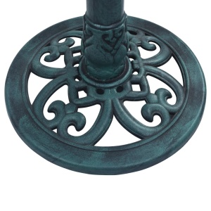 Bazin pentru păsări cu fântână, verde, 50 x 91 cm, plastic - Img 5