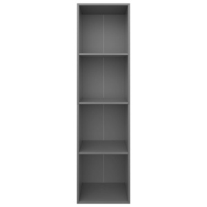 Bibliotecă/Comodă TV, gri, 36 x 30 x 143 cm, PAL - Img 6