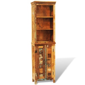 Bibliotecă din lemn reciclat vintage - Img 7