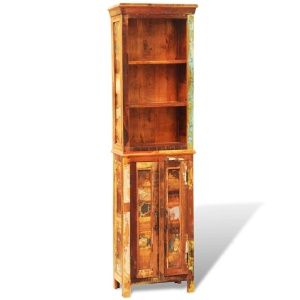 Bibliotecă din lemn reciclat vintage - Img 9