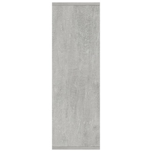 Bibliotecă/Servantă, gri beton, 45 x 25 x 80 cm, PAL - Img 6