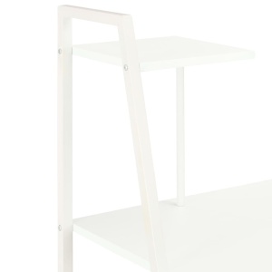 Birou cu rafturi, alb, 102 x 50 x 117 cm - Img 7