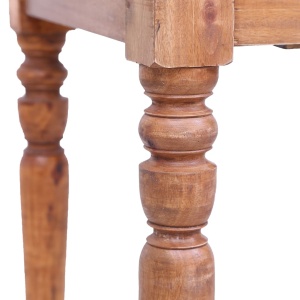 Birou cu sertare, 117 x 57 x 75 cm, lemn masiv reciclat - Img 5