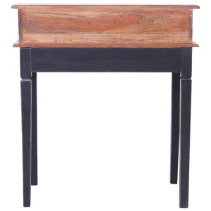 Birou de scris cu sertare, 90x50x101 cm, lemn masiv reciclat - Img 4