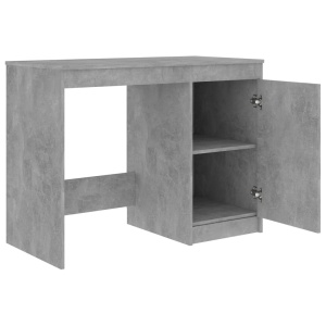 Birou, gri beton, 140 x 50 x 76 cm, PAL - Img 5