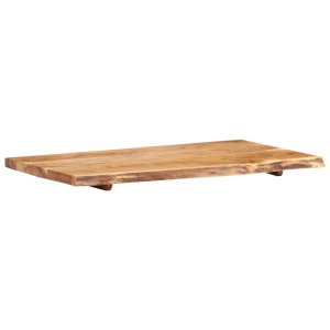 Blat lavoar de baie, 100 x 55 x 3,8 cm, lemn masiv de acacia - Img 5
