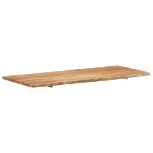 Blat lavoar de baie, 140 x 55 x 2,5 cm, lemn masiv de acacia - Img 6