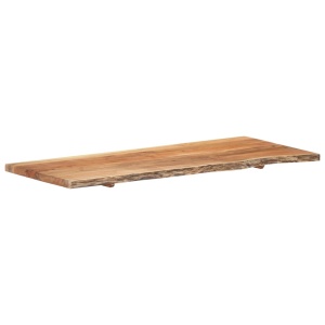 Blat lavoar de baie, 140 x 55 x 3,8 cm, lemn masiv de acacia - Img 9