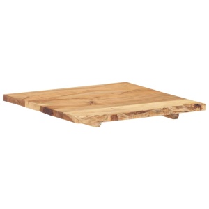 Blat lavoar de baie, 60 x 55 x 2,5 cm, lemn masiv de acacia - Img 7