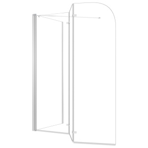 Cabină de baie, 120x69x130 cm, sticlă securizată, transparent - Img 7