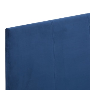 Cadru de pat, albastru, 180 x 200 cm, material textil - Img 7