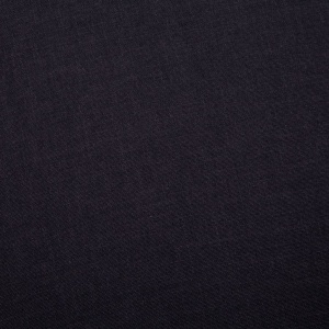 Canapea cu 2 locuri, negru, material textil - Img 3