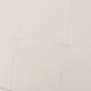 Canapea extensibilă 2 perne, piele artificială, reglabil, crem - Img 2